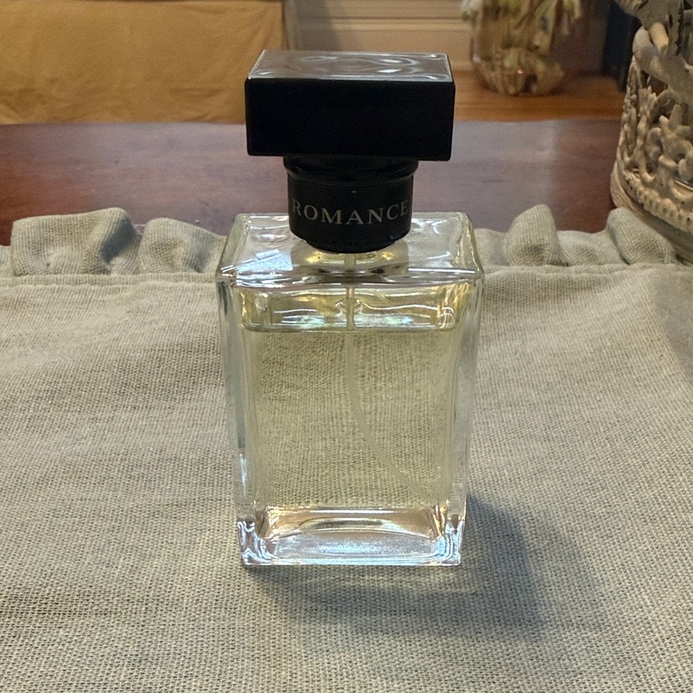 Ralph Lauren Romance Men Eau de Toilette Bottle - Clear Glass with Black Cap